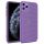 Husa Breath Case pentru Samsung Galaxy A41, silicon moale cu perforatii, violet
