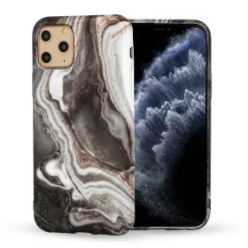   Husa protectie Marble Silicone pentru Samsung Galaxy A41, design 7