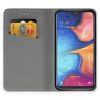 Husa Smart Magnet Case pentru Samsung Galaxy A42 5G, inchidere magnetica, neagra