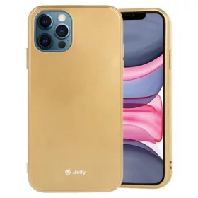   Husa de protectie Jelly All Day pentru Apple iPhone 12 Mini, silicon jelly auriu
