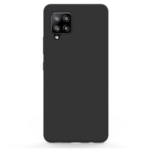 Husa Samsung Galaxy A22 4G Matt TPU, silicon moale, negru