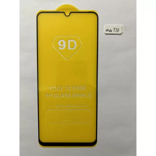 Folie de sticla Realme C35, Full Glue 9D, margini negre