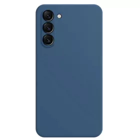 Husa Samsung Galaxy A54, Matt TPU, silicon moale, albastra