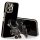 Husa Apple iPhone 12 Pro, Astronaut Case, protectie camera, functie stand expunere, neagra