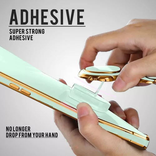 Husa Samsung Galaxy A52 / A52s, Astronaut Case, protectie camera, functie stand expunere, albastru mint