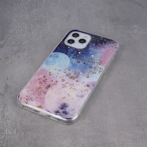 Husa Apple iPhone 15, Gold Glam Galactic