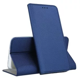   Husa Samsung Galaxy A15, Smart Magnet Case, inchidere magnetica, albastra