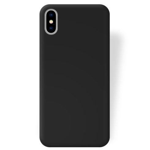 Husa Apple iPhone X/XS Matt TPU, silicon moale, negru