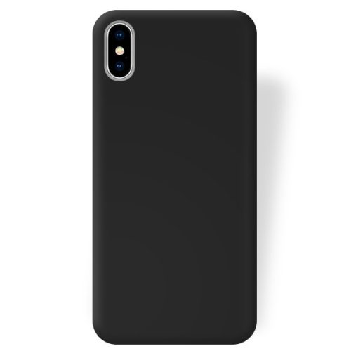 Husa Apple iPhone X/XS Matt TPU, silicon moale, negru