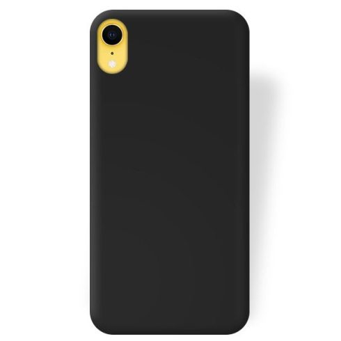Husa Apple iPhone XR Matt TPU, silicon moale, negru
