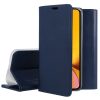 Husa Smart Magnetic Case pentru Samsung Galaxy J6 Plus, inchidere magnetica, albastra