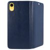 Husa Smart Magnetic Case pentru Apple iPhone XR, inchidere magnetica, albastra