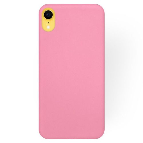 Husa Apple iPhone XR Matt TPU, silicon moale, roz