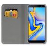  Husa Smart Magnet Case pentru Samsung Galaxy J6 Plus 2018, inchidere magnetica, mov