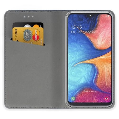 Husa Smart Magnet Case pentru Huawei P Smart 2019, inchidere magnetica, rose gold