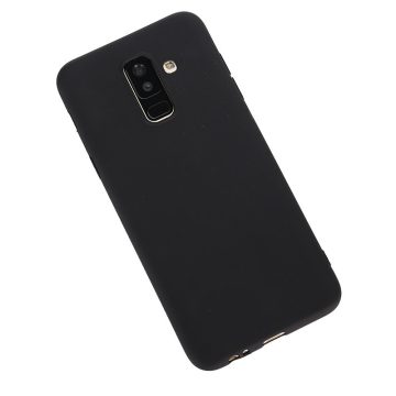   Husa Samsung Galaxy J6 Plus 2018 Matt TPU, silicon moale, negru