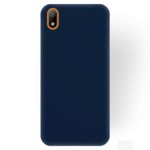 Husa Huawei Y5 2019 Matt TPU, silicon moale, albastru inchis