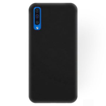 Husa Samsung Galaxy A70 Matt TPU, silicon moale, negru