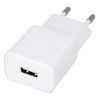 Incarcator casa Maxlife MXTC-01, port USB 2.1 A, cablu USB to Type-C inclus, albe