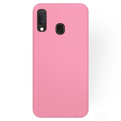 Husa Samsung Galaxy A20e Matt TPU, silicon moale, roz