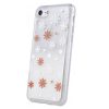 Husa de protecție pentru iPhone XS Max, TPU cu stelute si lichid, model Winter1