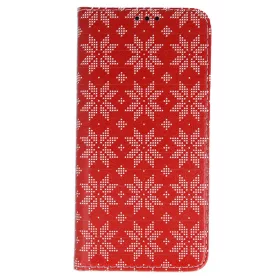   Husa Trendy Book pentru Apple iPhone 11 Pro, Christmas Edition, rosie