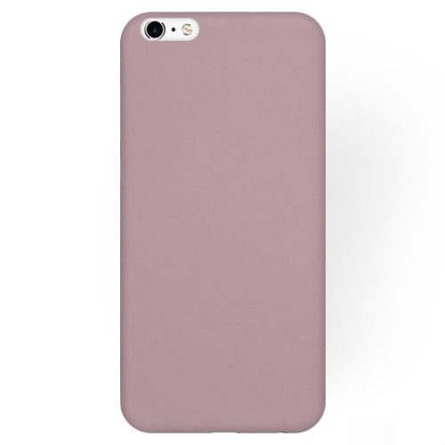 Husa Apple iPhone 6/6S Matt TPU, silicon moale, roz pal