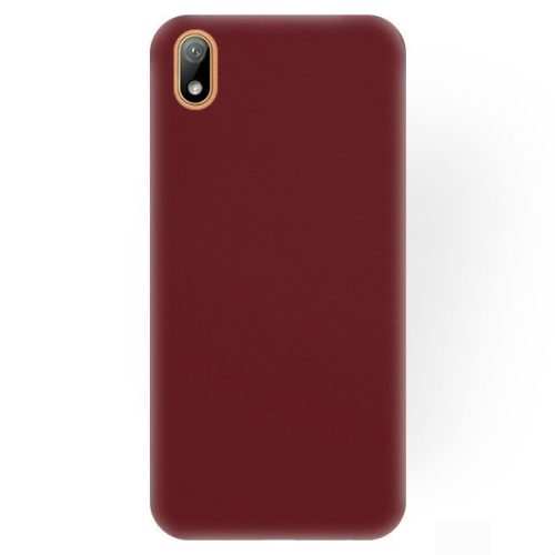 Husa Huawei Y5 2019 Matt TPU, silicon moale, burgundy