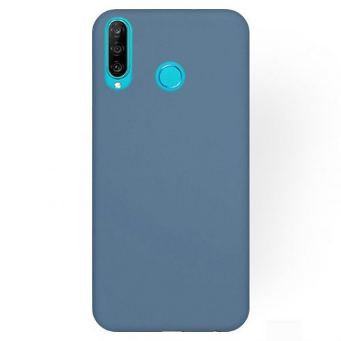 Husa Huawei P Smart 2019 Matt TPU, silicon moale, albastru nisipos