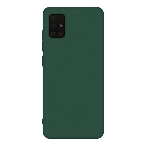 Husa Samsung Galaxy A51 Matt TPU, silicon moale, verde forrest