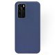 Husa Huawei P40 Matt TPU, silicon moale, albastru inchis