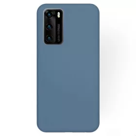 Husa Huawei P40 Matt TPU, silicon moale, albastru nisipos