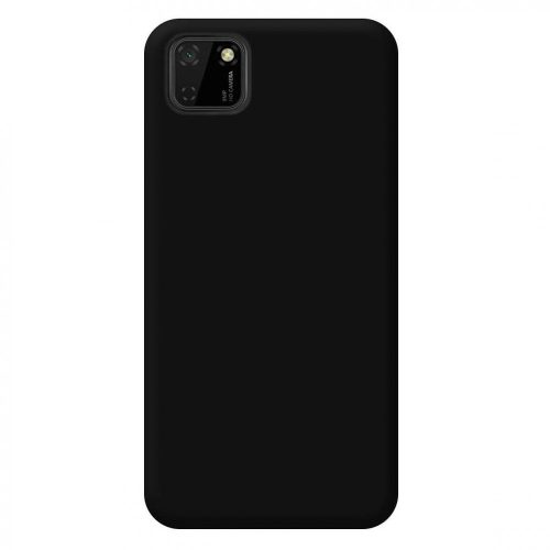 Husa Huawei Y5P Matt TPU, silicon moale, negru