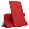 Husa Smart Magnet Case pentru Xiaomi Redmi 9, inchidere magnetica, rosie