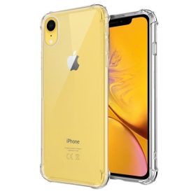   Husa Apple iPhone XR TPU transparent, intarituri in colturi, grosime 1,5 mm
