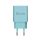 Incarcator casa Bioio, 1 port USB, 2.4A, compozitie biodegradabila, albastru
