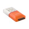 Mini card reader MicroSD Esperanza EA134O, portocaliu