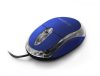 Mouse optic Extreme Camille (XM102B), cablu USB, 1000 DPI, 3 butoane, albastru
