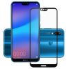 Folie de sticla Full Glue pentru Huawei P20 Lite, margini negre