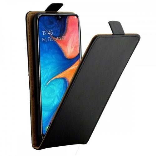 Husa Flip Case pentru Samsung Galaxy A6 2018, clapa magnetica, neagra