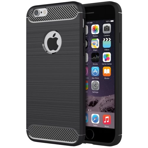 Husa Apple Iphone 7/8/SE2, Carbon Stripe, neagra