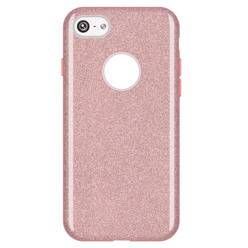Husa Luxury Glitter pentru Apple iPhone 7 Plus / 8 Plus, roz