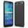 Husa de protectie Carbon Stripe pentru Huawei  Y5 2018, silicon moale, negru