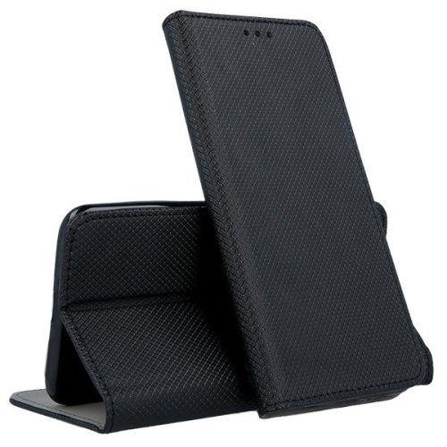 Husa Smart Magnet Case pentru Samsung Galaxy S10 Plus, inchidere magnetica, neagra 