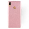 Husa Luxury Glitter pentru Huawei Y6 2019 / Y6 Pro 2019 / Y6 Prime 2019, roz