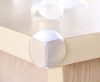 Set 4 aparatori din silicon pentru colturi, transparente