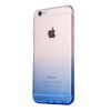 Husa de protectie pentru iPhone 7/8, Gradient TPU ultra-subtire, transparent / albastru