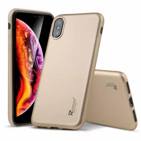   Husa de protectie Reverse Luxury TPU pentru Huawei P40 Lite 5G, aurie