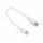 Cablu de date si incarcare Type-C to Lightning Reverse, 20 cm, alb