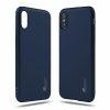 Husa de protectie Reverse Luxury TPU pentru Samsung Galaxy A6 Plus 2018, albastru navy